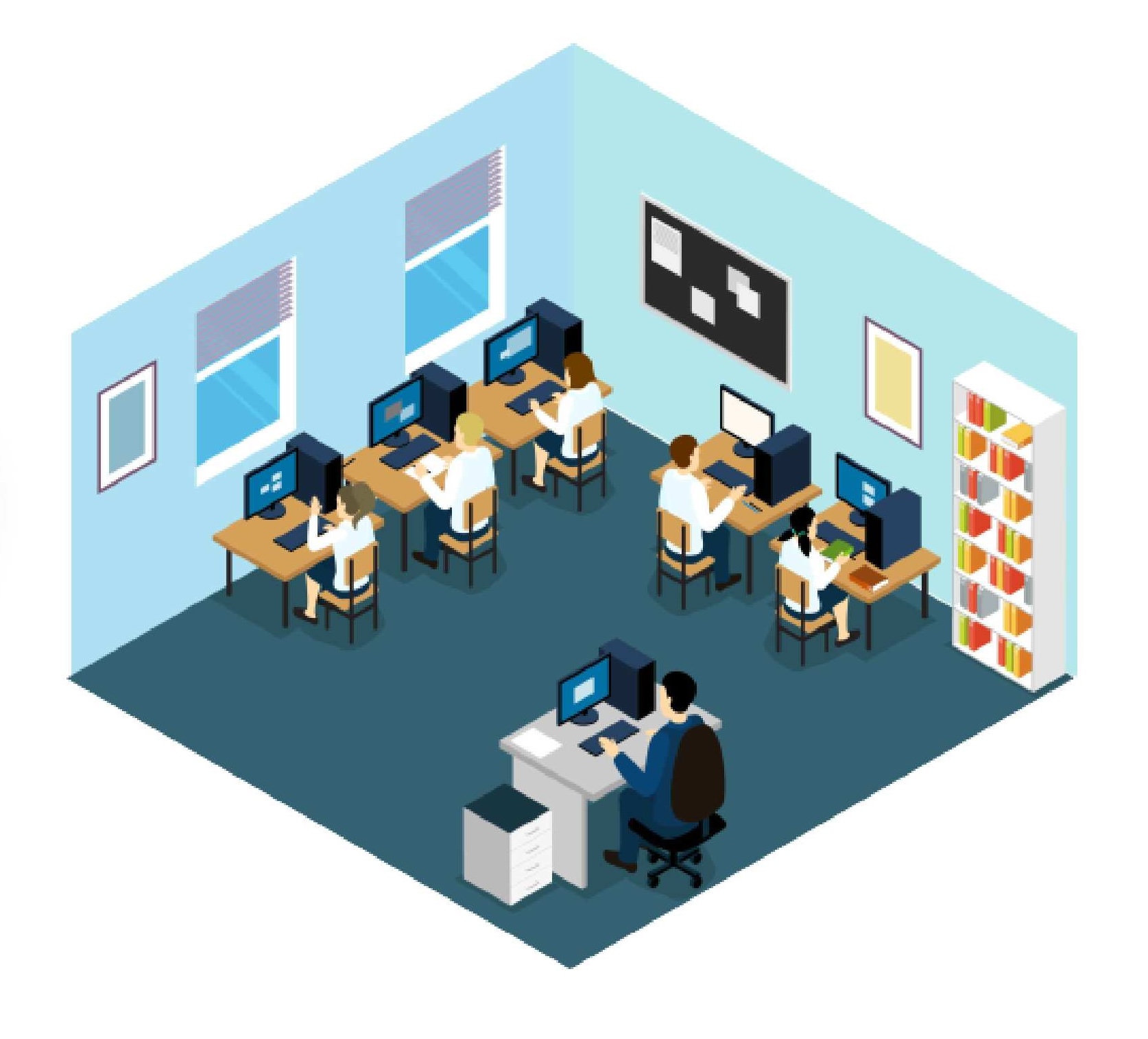 Computer Lab Furnitures image
